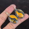 Bumble Bee Jasper Earring 925 Sterling Silver Earrings Gemstone Jewelry Vintage Earring Handmade Earring Birthstone Jewelry Gifts For Women