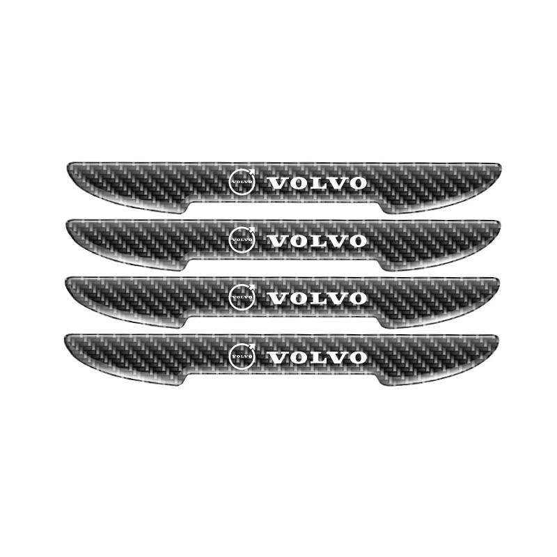 For Volvo Xc60 Xc90 V40 V60 S60 V50 V90 S80 C40 XC40 V70 C30 4/8pcs Car Door Handle Bowl Sticker Protector Anti-collision Strip