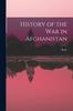 Книга History of the War In Afghanistan