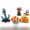 Трансграничные ландшафтные украшения из смолы: Декоративные игрушки «Рыба-клоун, осьминог, морская черепаха».
