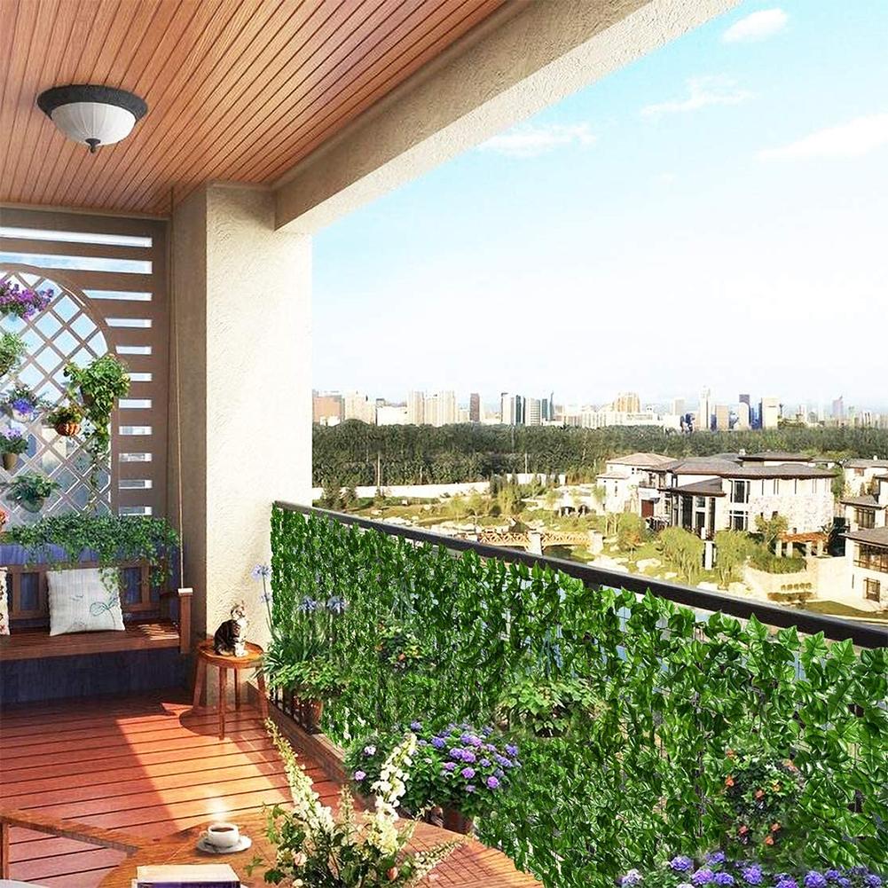 Artificial Privacy Fence Plastic Artificial Hedges Fence Wall Screen Stitchable Eco-friendly Multifunctional Garden Home Decor