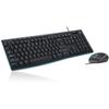 Logitech MK200 Проводной мультимедийный комплект: клавиатура и мышь