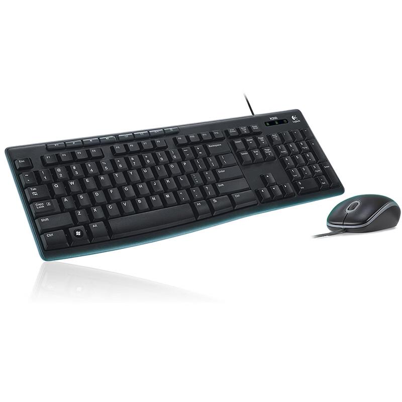 Logitech MK200 Проводной мультимедийный комплект: клавиатура и мышь