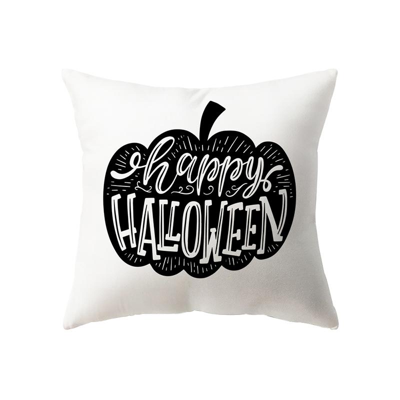 Хэллоуин тема ужас тыква ведьма принт узор наволочка дома гостиная диван украшения квадратная подушка наволочка