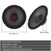 Car Speakers 4/5/6 Inch Vehicle Door Auto Audio Music Stereo Subwoofer Auto Audio Loudspeaker Heavy Mid-bass Modified Speaker
