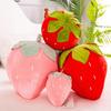 Strawberry Plush Pillow for Kids Super Soft Stuffed Fruit Toy Cute Cushion Seat Washable Christmas Gift for Children Teachers Friends