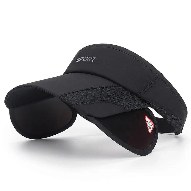 Summer Outdoor Sport Casual Sports Empty Cap Men's Fishing Widened Pull-out Brim Sunshade Sun Protection Hat Women