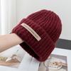 Autumn Winter Woolen Hat Women Korean Chic Wool Blend Knit Hats Ear Protection Warm Pullover Cold Hat Couple