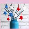Star Day Independence Shape Fairy Stick Hanging Decorations Event Props Party