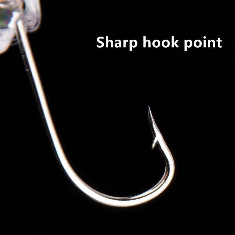 5 шт./Крючок для рыбы, крючок для защиты от наматывания, светящийся крючок для рыболовных снастей
