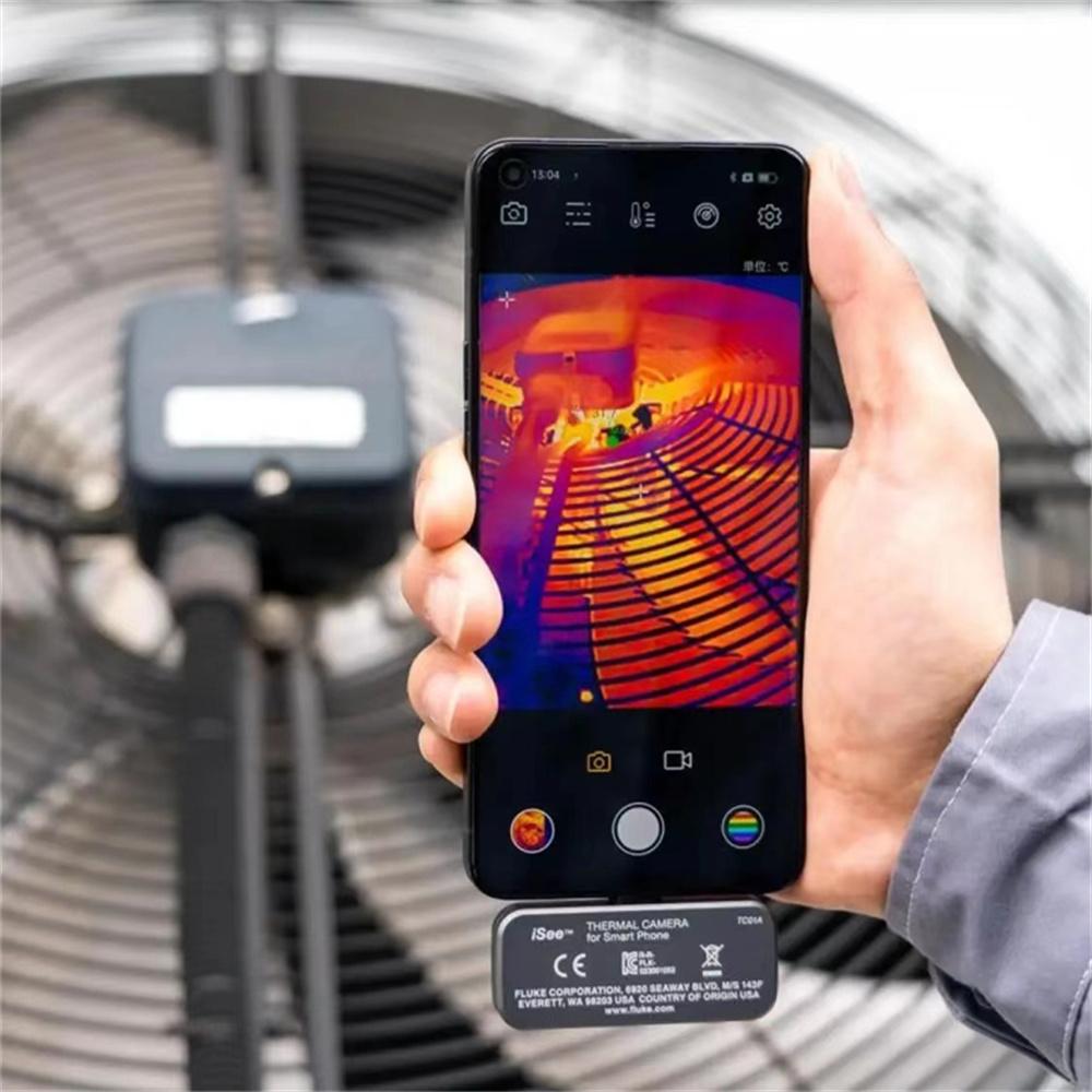 Fluke TC01A Тепловая камера для телефона Строительный тепловизор Термографический ремонт смартфонов Инфракрасный сотовый телефон Professional