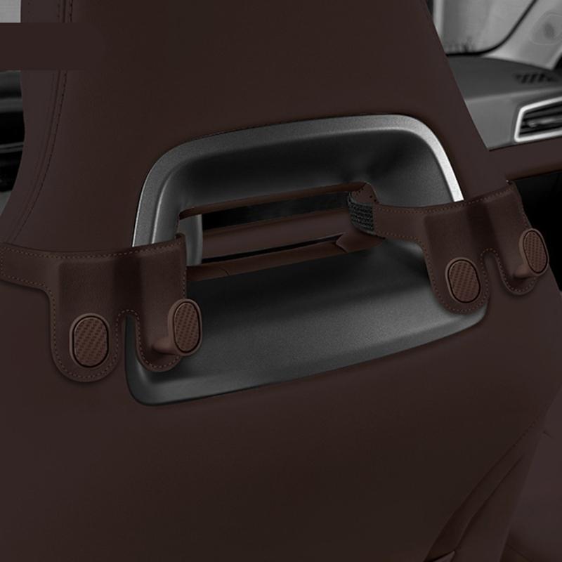 Car Interior Storage Hook Automotive Back Seat Hook for Handbag Purse Umbrella Heavy Duty Car Headrest Hook Organizer