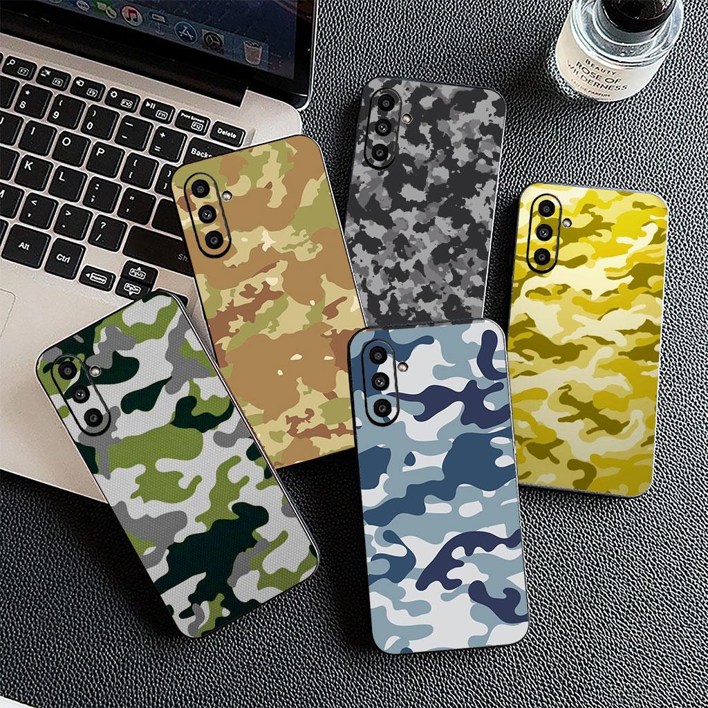 Мягкий чехол для Xiaomi Poco C75 C65 C71 C85 X7 X6 M6 M7 F7 F8 Ultra F6 Pro Чехол для телефона Камуфляж Военный Армейский Камуфляжный Рисунок