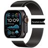 Оригинальный миланский стальной ремешок для Apple Watch Ultra2, iWatch10