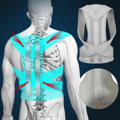 Пояс для коррекции осанки, регулируемый, дышащий, эргономичный, для мужчин и женщин, поддержка спины, плечевой бандаж, защита от горба