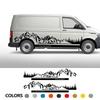 Автомобильные наклейки в горном стиле для Volkswagen VW Transporter T4 T5 T6 Multivan Caravelle Camper Van Motorhome Наклейки Аксессуары
