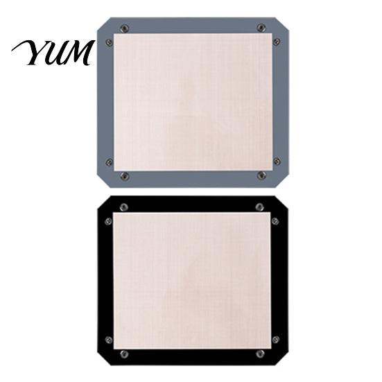 Baking Mats with Snap Buttons Transformable Snap?Up Silicone Mat, Multi?Purpose Food Tray, Heat?Resistant Oil Resistant Tray Dough Rolling