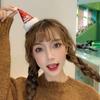 Fluffy Plush Christmas Headband Christmas Hat Children Headwear Cartoon Santa Claus Hairband