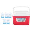 Warmer Cooler Constant Temp Long Lasting Portable Refrigerator Box with Handle for Food Medicine