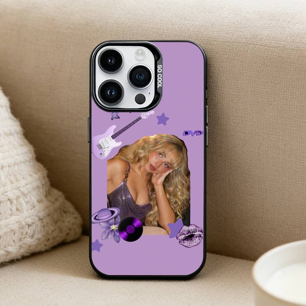 Singer S-Sabrina Carpenter  Phone Case For iPhone 16,15,14,13,12,17,Pro,MAX Black Matte Shockproof Cover