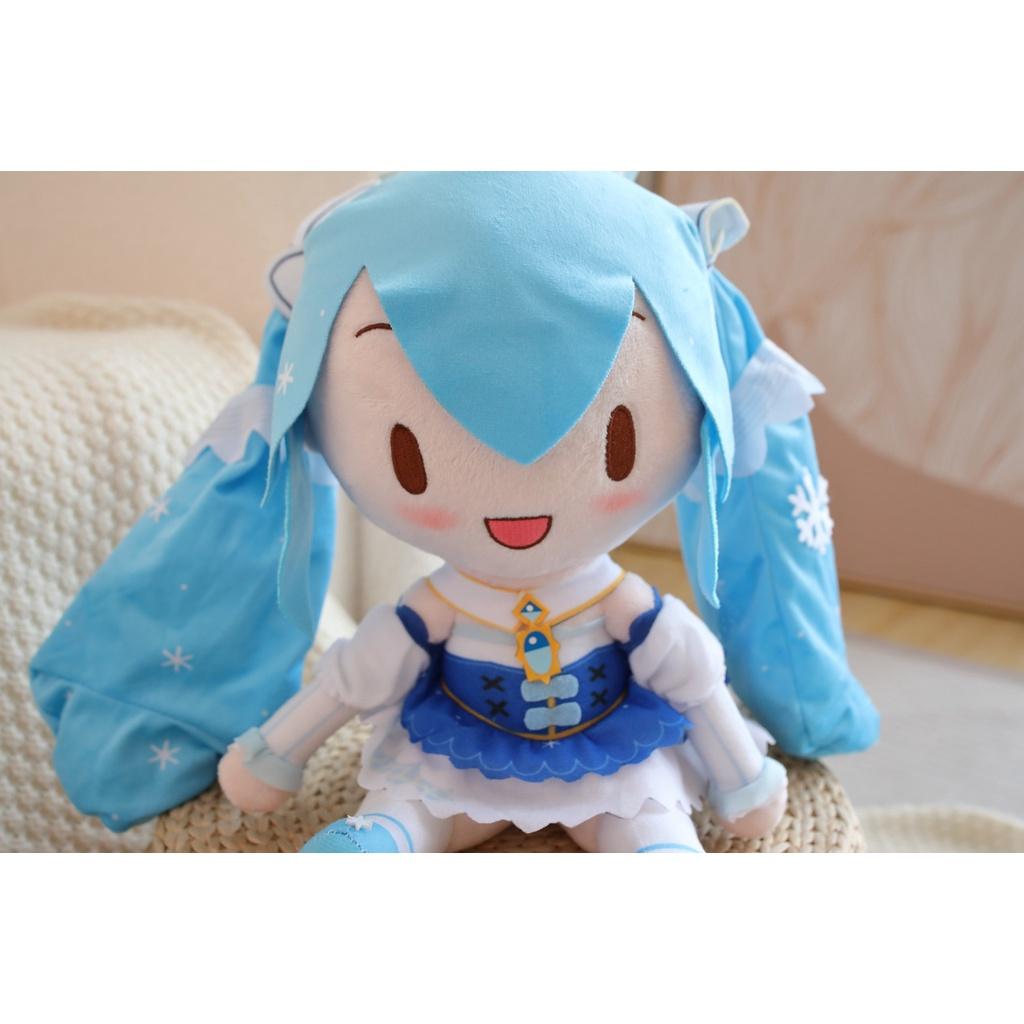 Ограниченная по времени покупка плюшевая подушка-кукла Hatsune fufu Miku Preciality с бантом