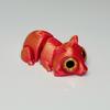 3D-печатные фигурки хомяков Животные Игрушки Многосуставные Подвижные Симуляция Большие Глаза Домашние Аксессуары Поделки Игрушка-антистресс Подарки для Детей