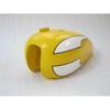 Fit For Triumph T140 Yellow And White Painted Steel Petrol Fuel Gas Tank