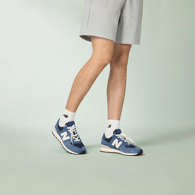 NEW BALANCE Мужские и женские ретро-кроссовки U574GCR: легкие, универсальные, удобные, повседневные