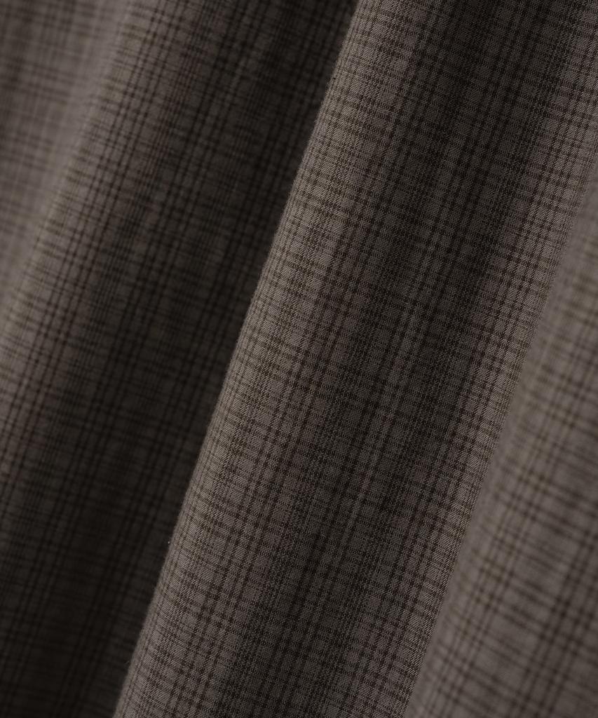MILLO ARCHIVE Kozel Washed Check Shirt [Washed Brown]