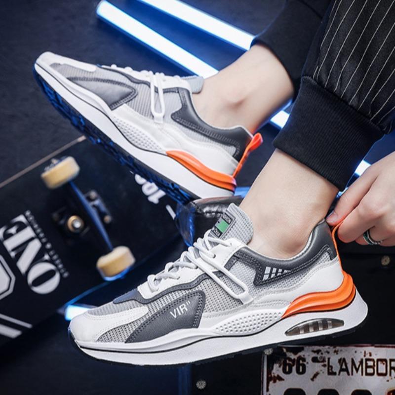 Men Sneakers Fashion Breathable Casual Running Shoes for Men High Quality Tennis Sneaker Comfortable Air Cushion Basketball Shoe