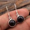 Black Onyx Green Onyx Garnet Moonstone Lapis Lazuli Carnelian Larimar Silver Earring Handmade Jewelry