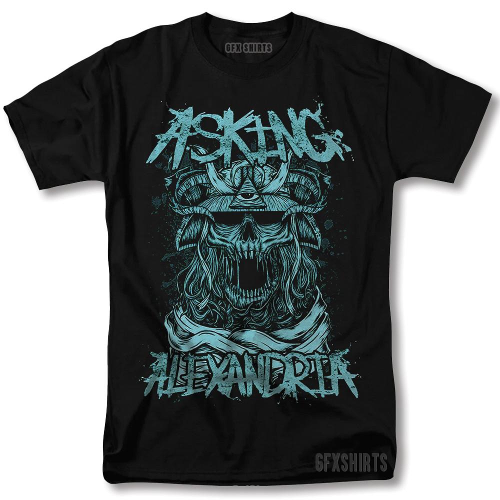 Asking Alexandria Shirt Rock Merch Concert Tour Vntg Graphic Design T-shirt