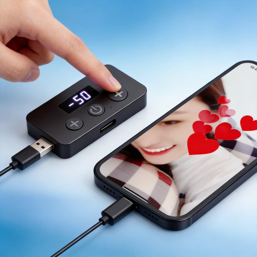 Universal Auto Clicker For Mobile Phones With Usb Rechargeable Power And Clamp Phone Stand