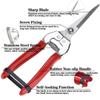 Tools Secateurs Orchard Garden Garden Scissors Pruning Shear Micro-Tip Snips Gardening Hand Pruner