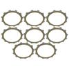 Для Yamaha XV1100S 96-98 XVS1100 Dragstar 99-04 XVS1100A 2000-2009 Vstar 8 шт. Мотоциклетные фрикционные диски сцепления