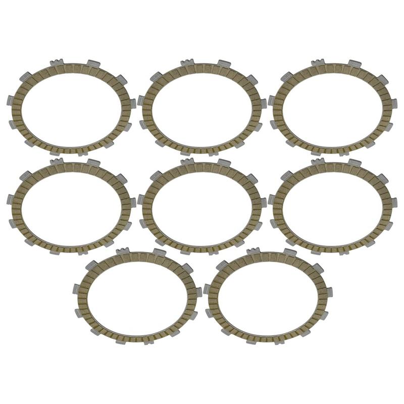 Для Yamaha XV1100S 96-98 XVS1100 Dragstar 99-04 XVS1100A 2000-2009 Vstar 8 шт. Мотоциклетные фрикционные диски сцепления