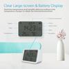Tuya WiFi Temperature Humidity Light Detection Alarm Clock 4 In 1 Intelligent Sensors Home