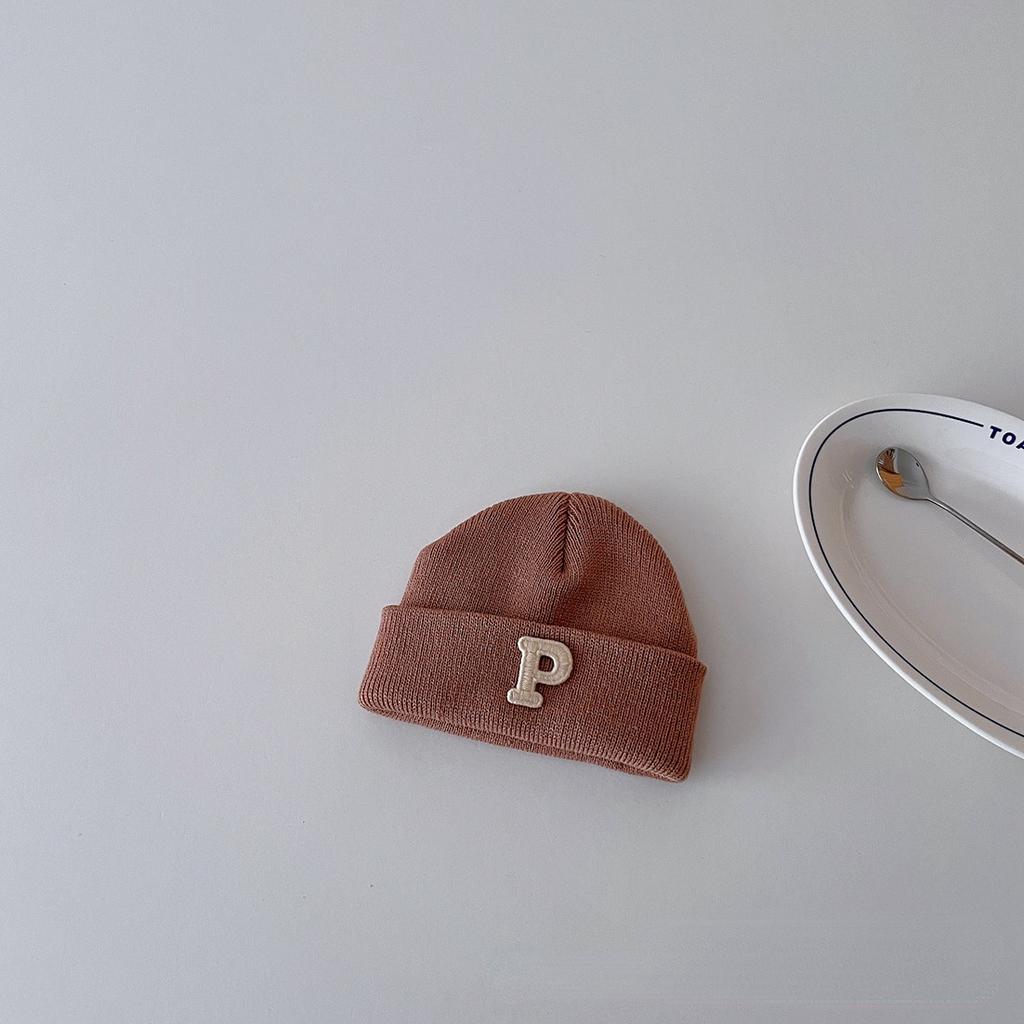 New Baby Beanies Newborn Infant Boys Girls Caps Korean Fashion Kids Knit Wool Hats Solid Color Kids Accessories 0-2years Old
