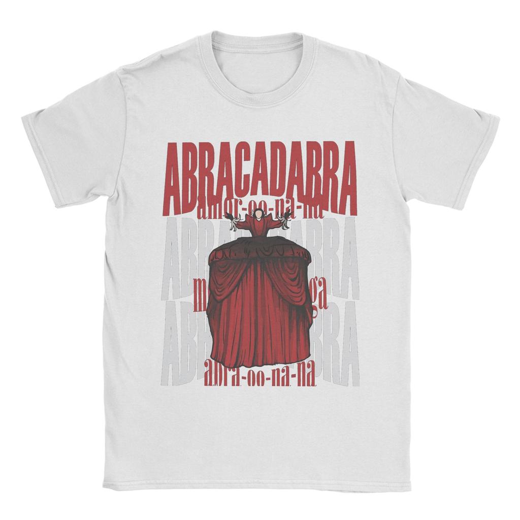 Футболки Lady Gaga Mayhem Abracadabra для мужчин, хлопковая сумасшедшая футболка с круглым вырезом, футболки с коротким рукавом, одежда больших размеров