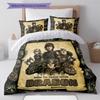 How Train Dragon Pattern Bedding Quilt Set Quilt Cover Pillowcase Home Birthday Gift(1 * duvet cover + 2 * pillowcase, without core)