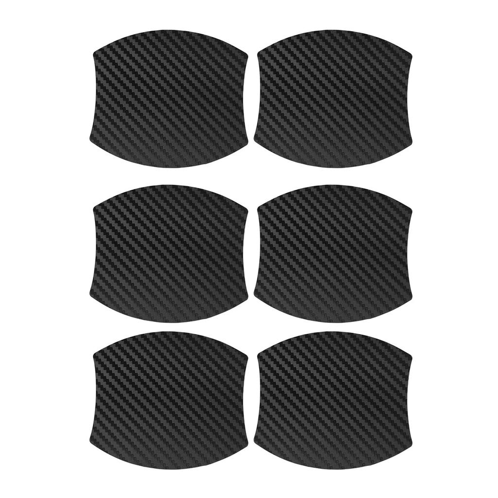 Temiry Car Door Handle Magnetic Door Handle Carbon Fiber Door Handle Pack of Type A Protectors, Protectors, Anti-Scratch, Protectors, Anti-Scratch,
