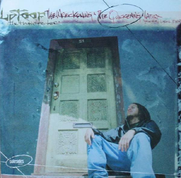 12-дюймовая пластинка LATEEF THE TRUTH SPEAKER - The Quickening / The Wreckoning / L L46853 Solesides 1996 США Рэп и Хип-Хоп/R&B Б/у