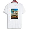 Skipoem Funny T Shirt  Salvador Dali Surreal Art Cotton O Neck Tshirt Plus Size Short Sleeve Brand Unisex Tshirt Tops Tees