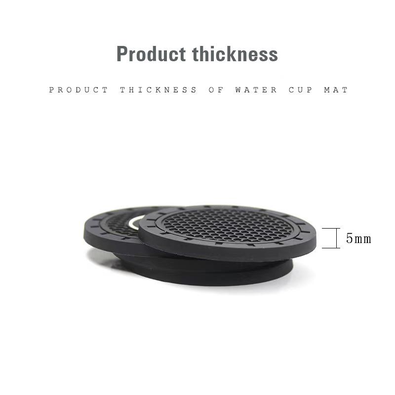 AQU3 Honda Car Cup Holder Mat Exclusive Car Interior Water Cup Mat For Honda Civic FIT Accord Prelude CRV 5th City CRZ CRX Jazz HRV