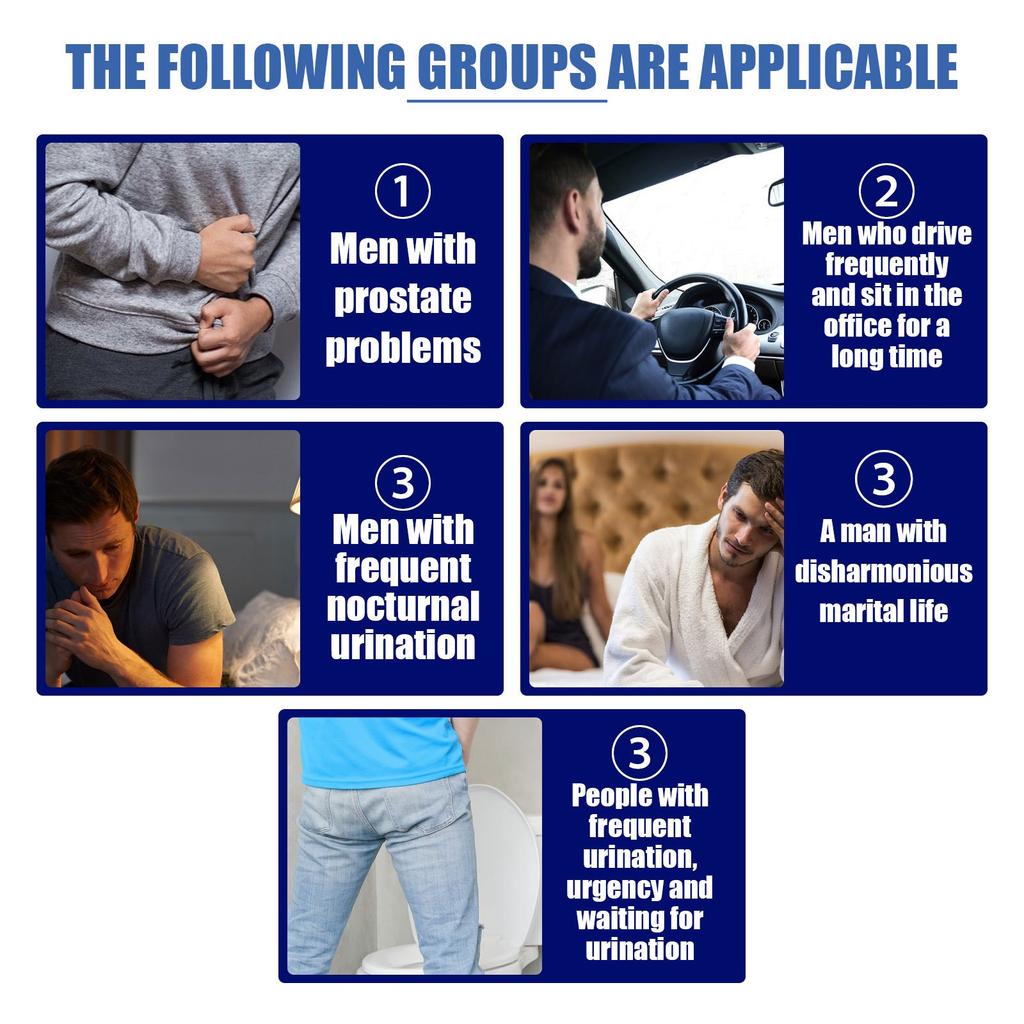 Male Prostate Discomfort, Strengthening Kidney And Strengthening Body Care, Men's Health Cream