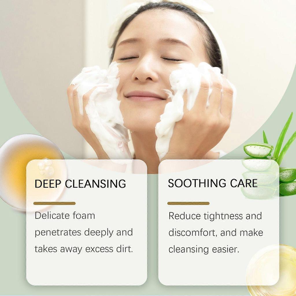 Centella Asiatica Facial Cleanser Moisturizes And Hydrates, Cleanses Pores, Refreshes And Controls Oil. It Is A Mild Ingredient Facial Cleanser