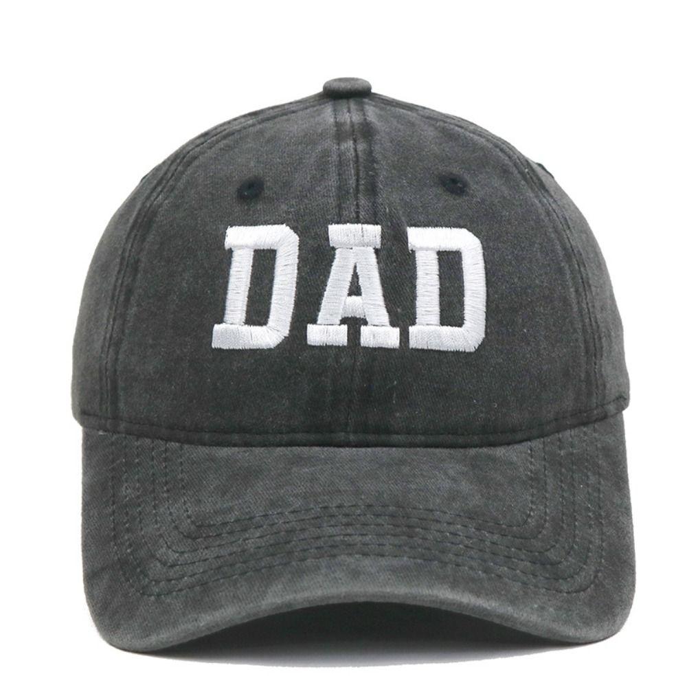 Visors DAD MOM Embroidery Baseball Caps Adjustable Sunscreen Hats Distressed Faded Cap
