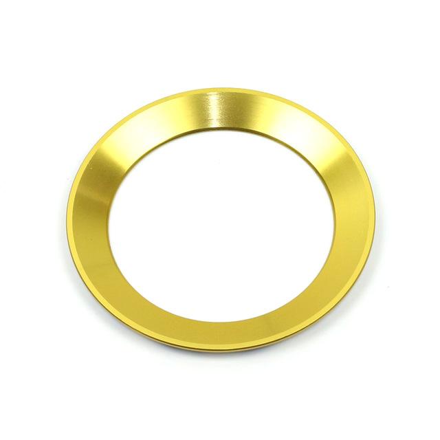 Автомобильный Стайлинг Рулевое колесо Кольцо Чехол Для VW Passat B6 B5 B7 B8 B9 CC Golf 5 7 6 Jetta Tiguan T-ROC Lavida Bora Scirocco Наклейка