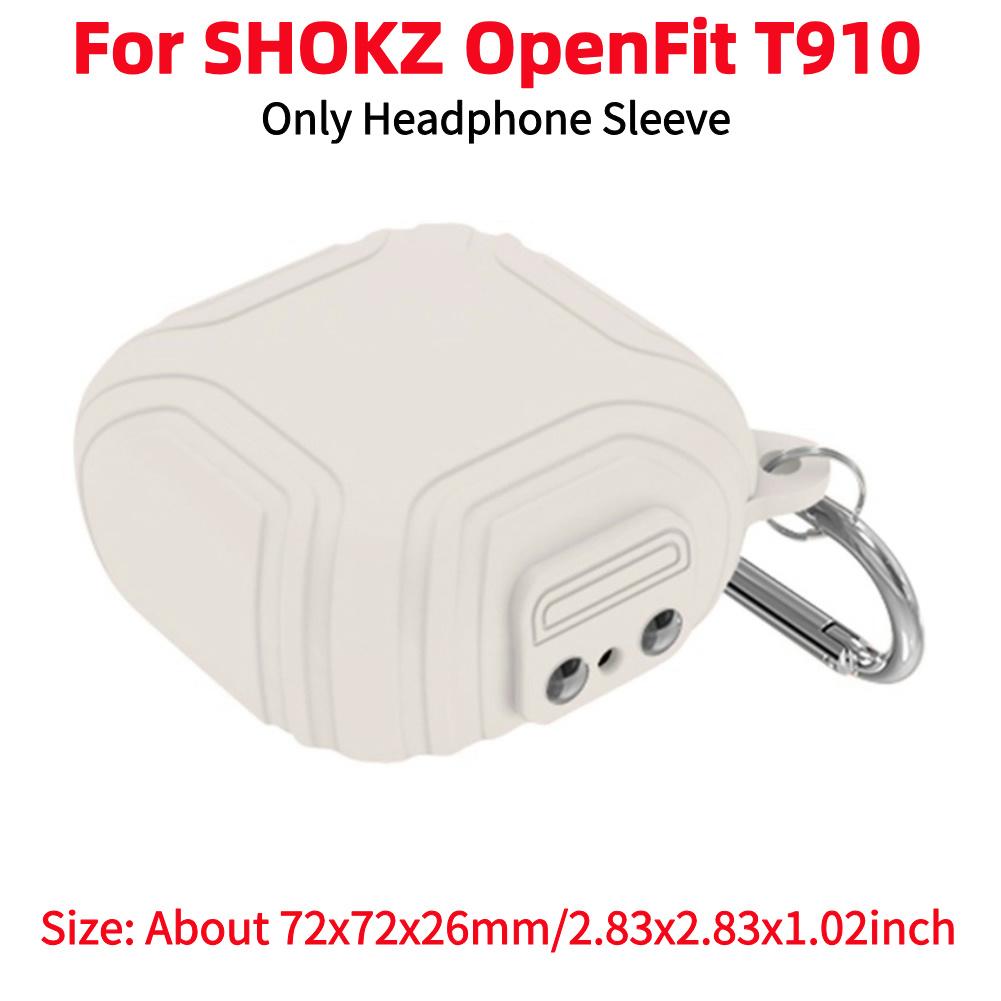 Charging Case with 600mAh Battery Replacement Charger Case Cover for Shokz OpenFit T910 Open Ear Headphones Charging Box