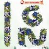 Rattan Artificial Garland with Light Prelit Garland Xmas Christmas Garland  Mantle